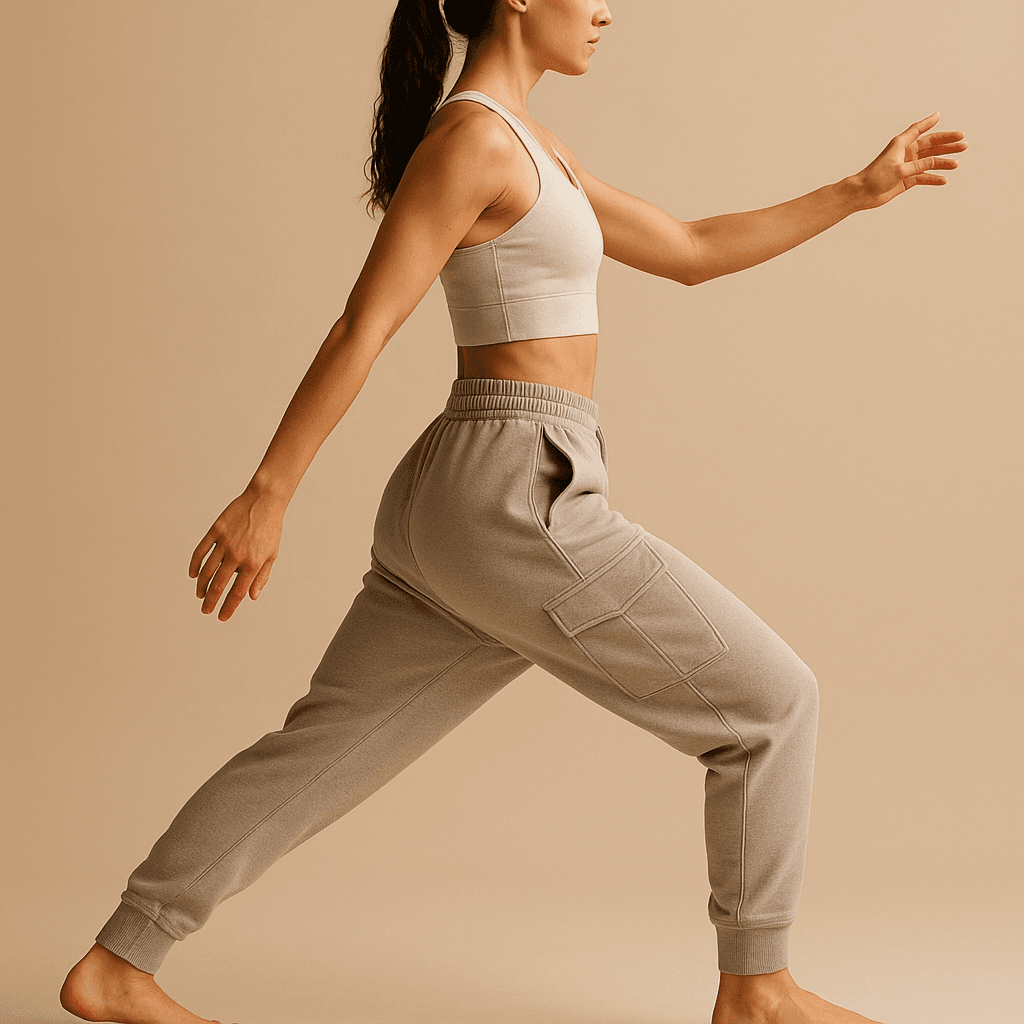 Drop-Crotch Lounge Jogger