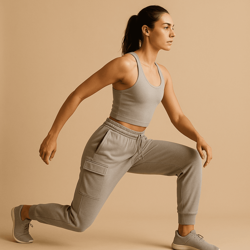 Drop-Crotch Lounge Jogger