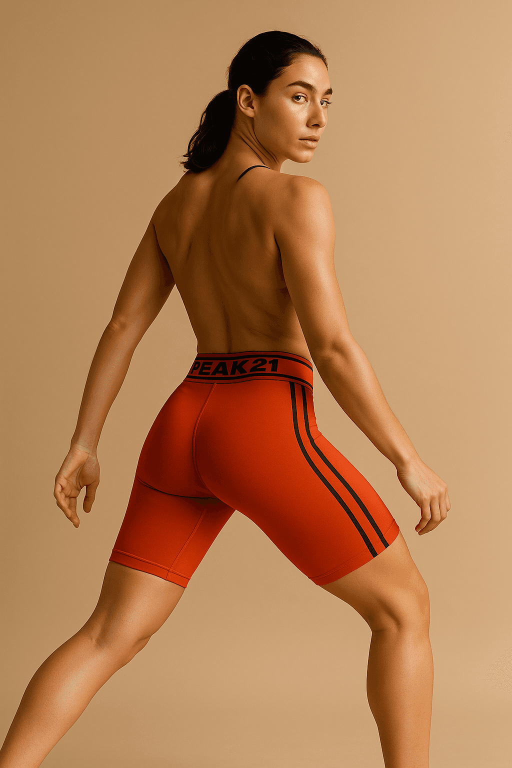 Branded Bike Short — flash