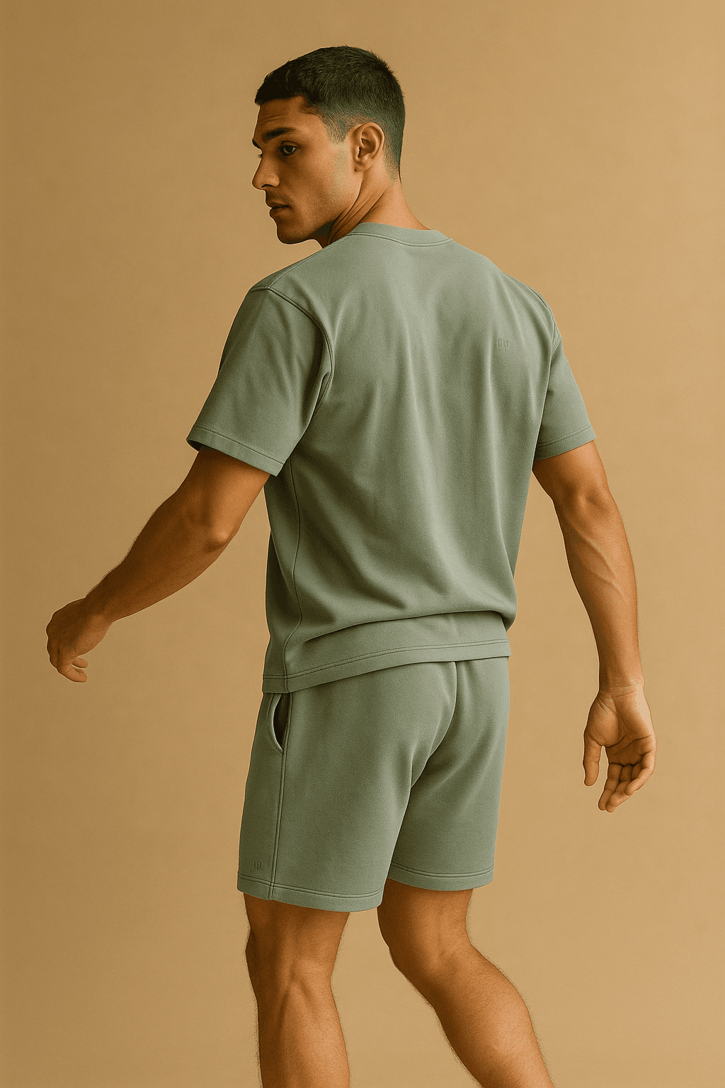 Heavyweight Tee Set — sage