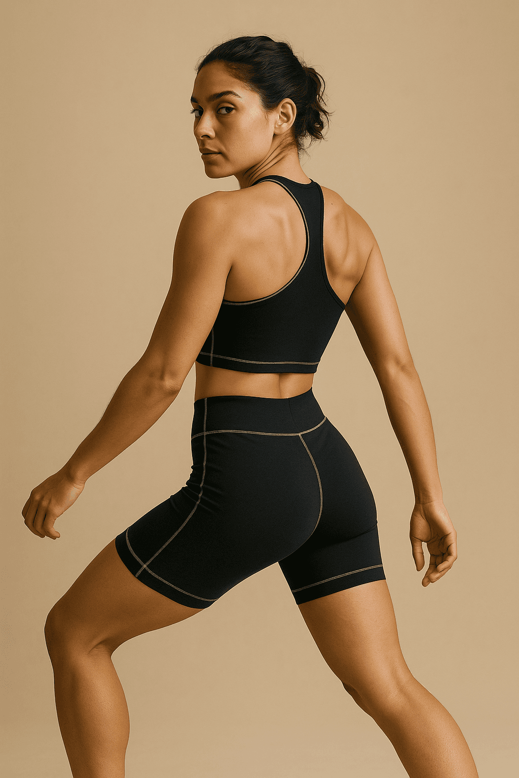 Cropped Coordinated Set — ink