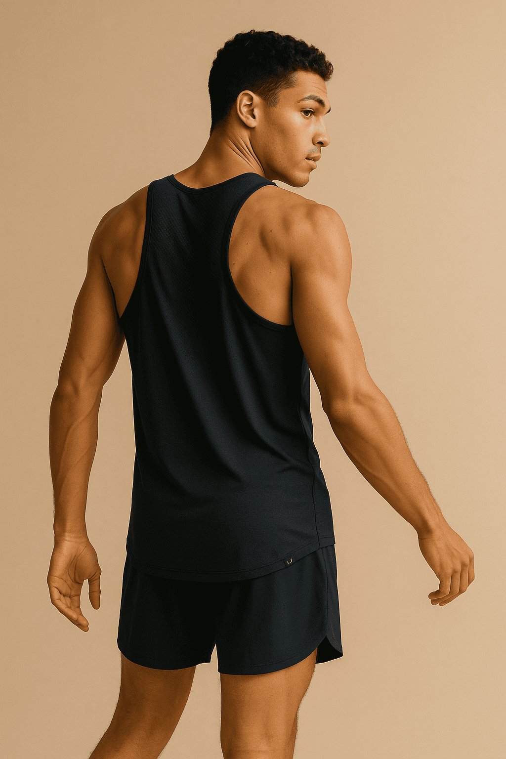 Mesh-Back Singlet — ink