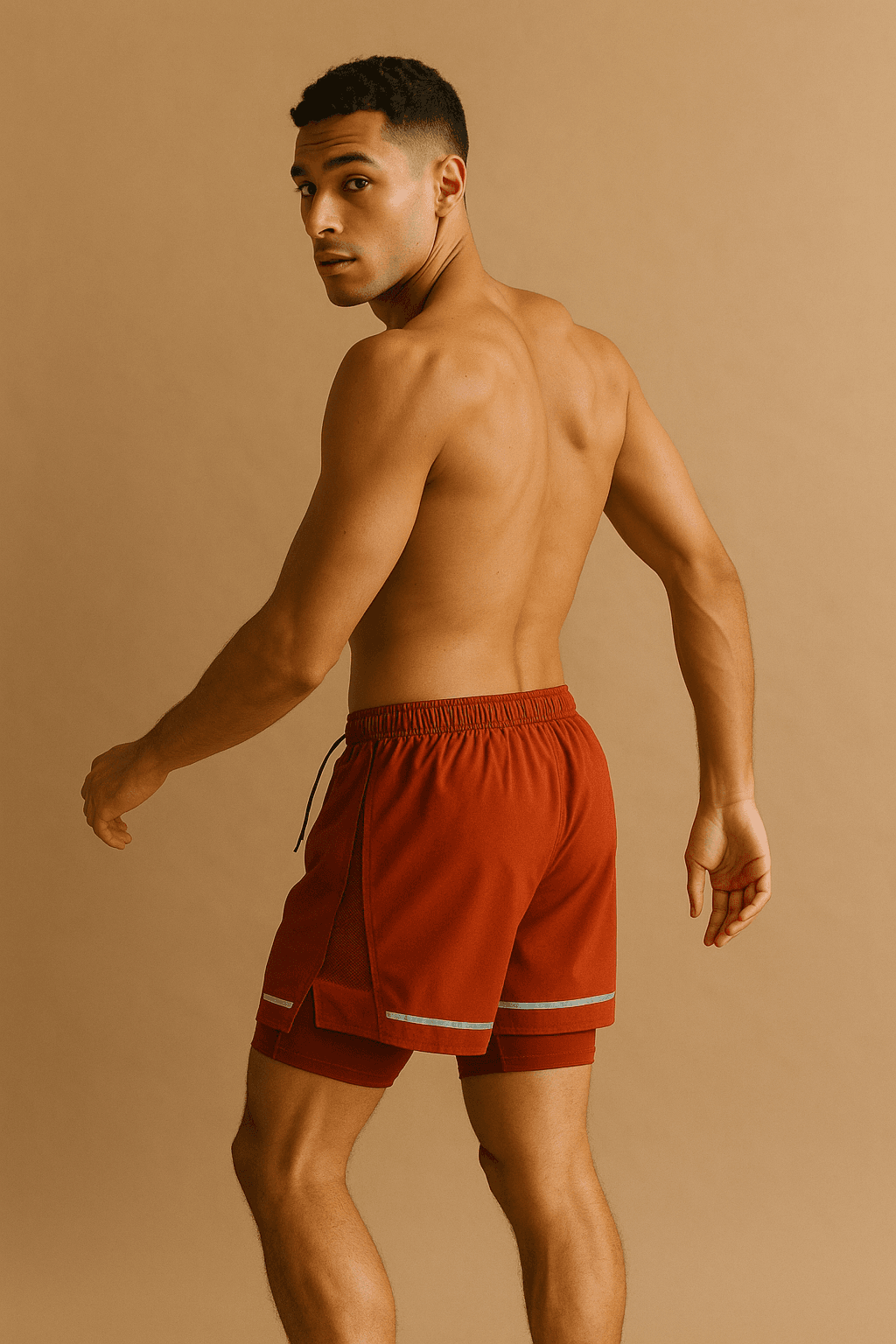 Reflective Run Short — flash