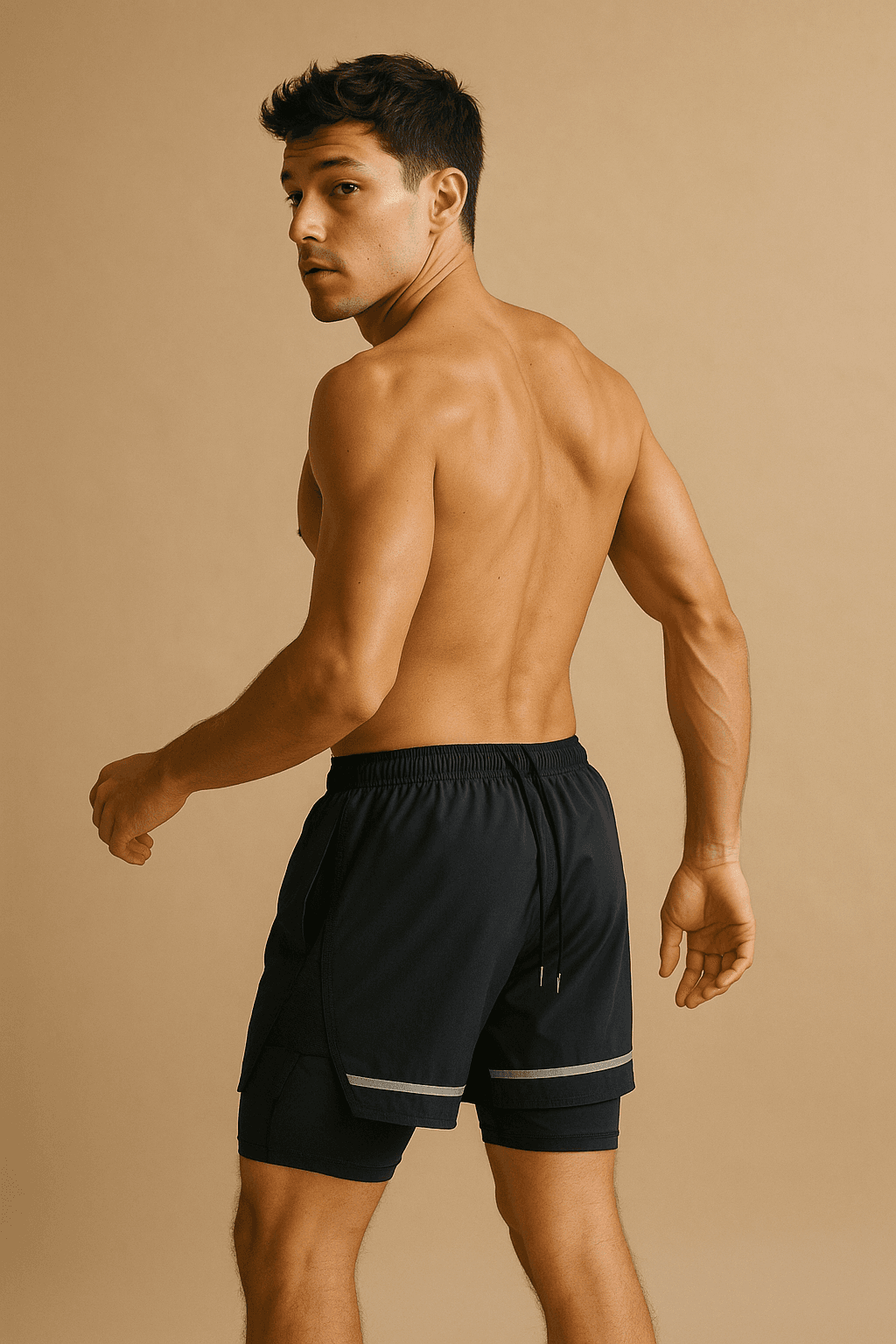 Reflective Run Short — ink