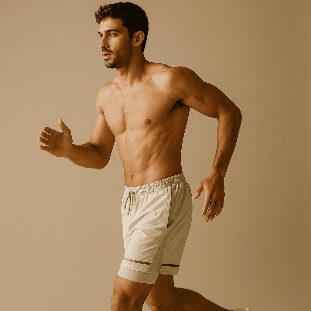 Reflective Run Short